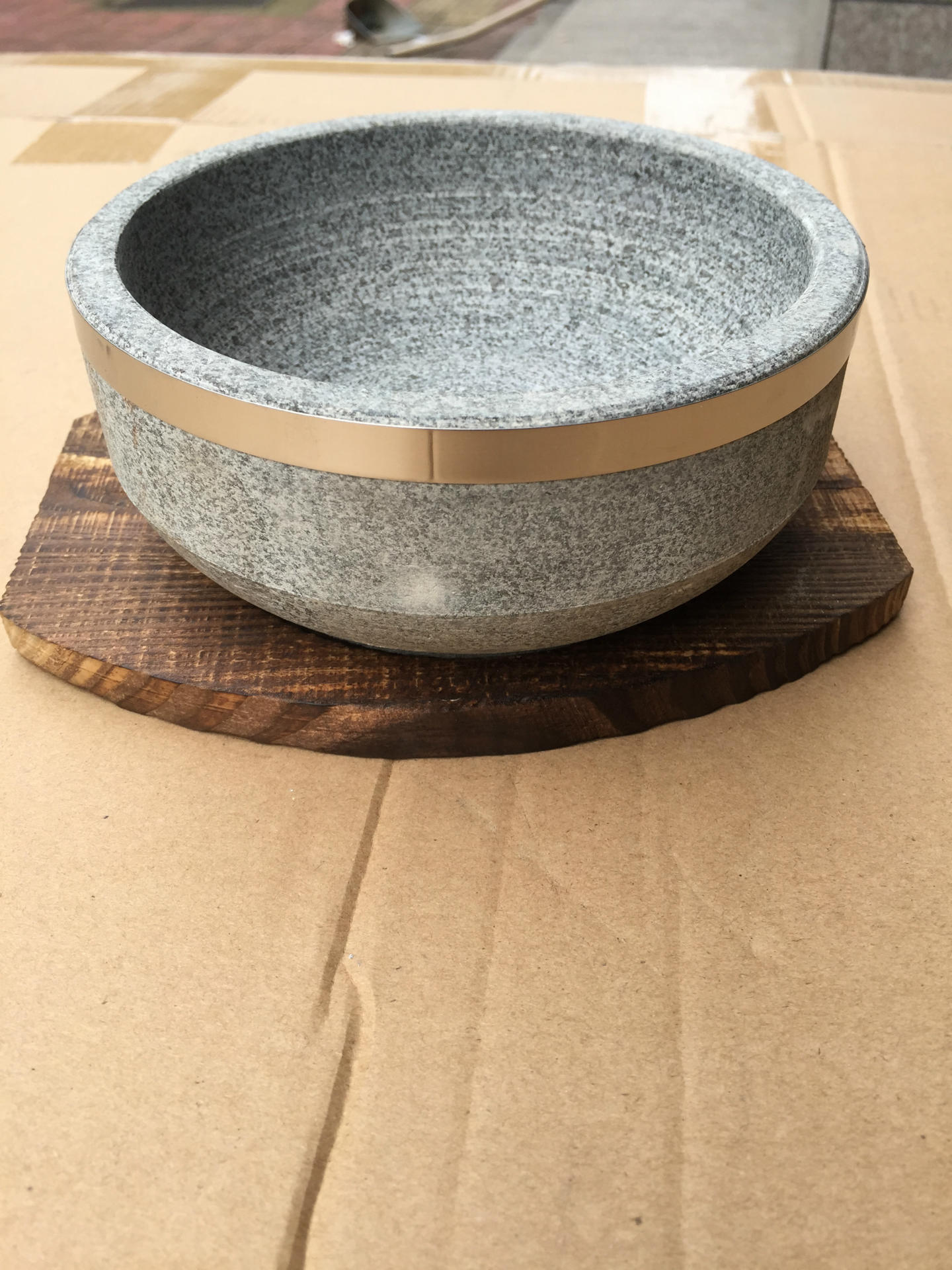 厂家直销 石碗 韩式石碗 环保石碗