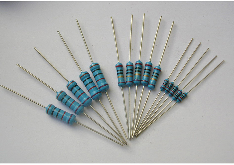 厂家直销应 1w金属膜贴片电阻通用精密熔断碳膜插件直插电容