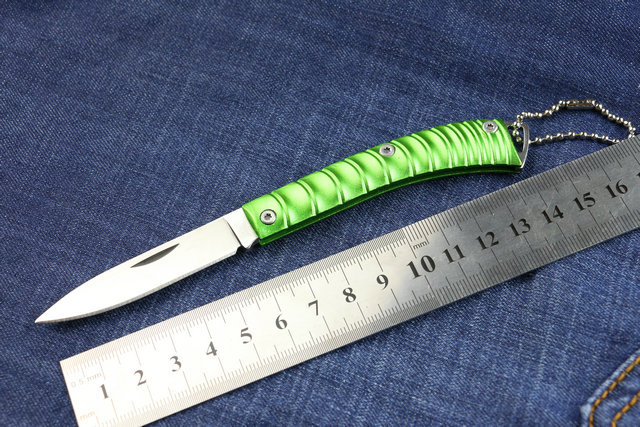 绿竹迷你随身匙扣小刀 礼品口袋小折刀 批发