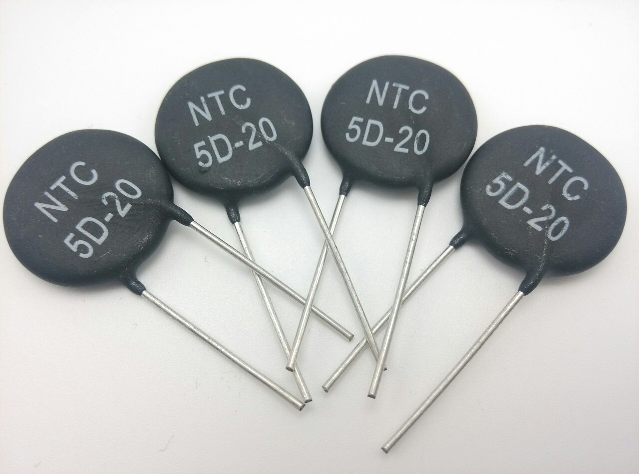 工厂供应ntc热敏电阻5d20负温热敏l型直脚