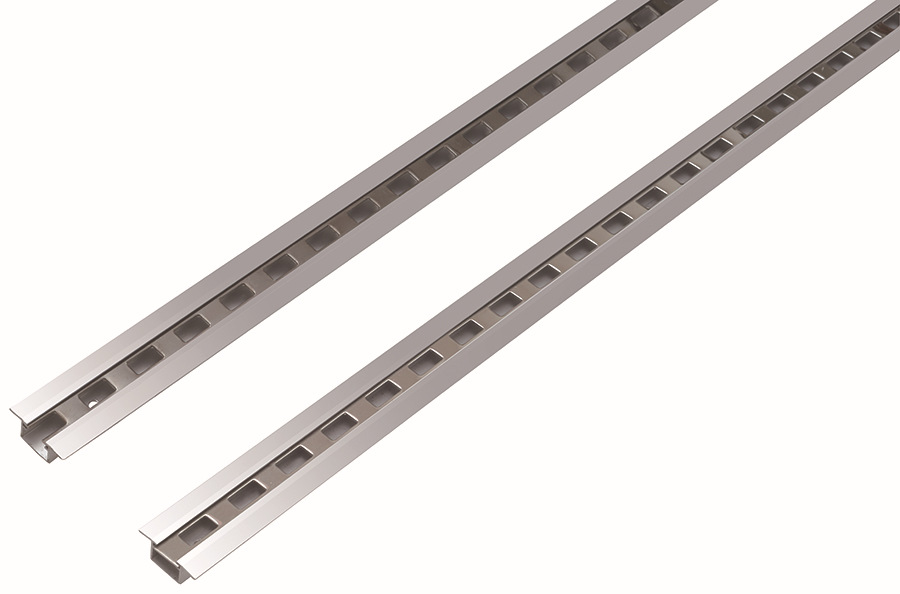 服装展示商场 专卖店 厂家直销返边铝合金镜面钢芯t柱