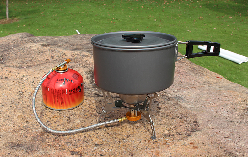 凹凸户外野营炉头 便携火锅烧烤炉 野餐灶具 跨境批发热卖at6309