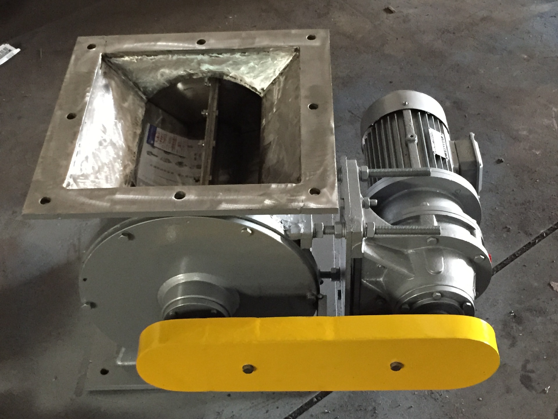 星型卸料器链条传动电动关风机旋转阀340340来图定制量大优惠