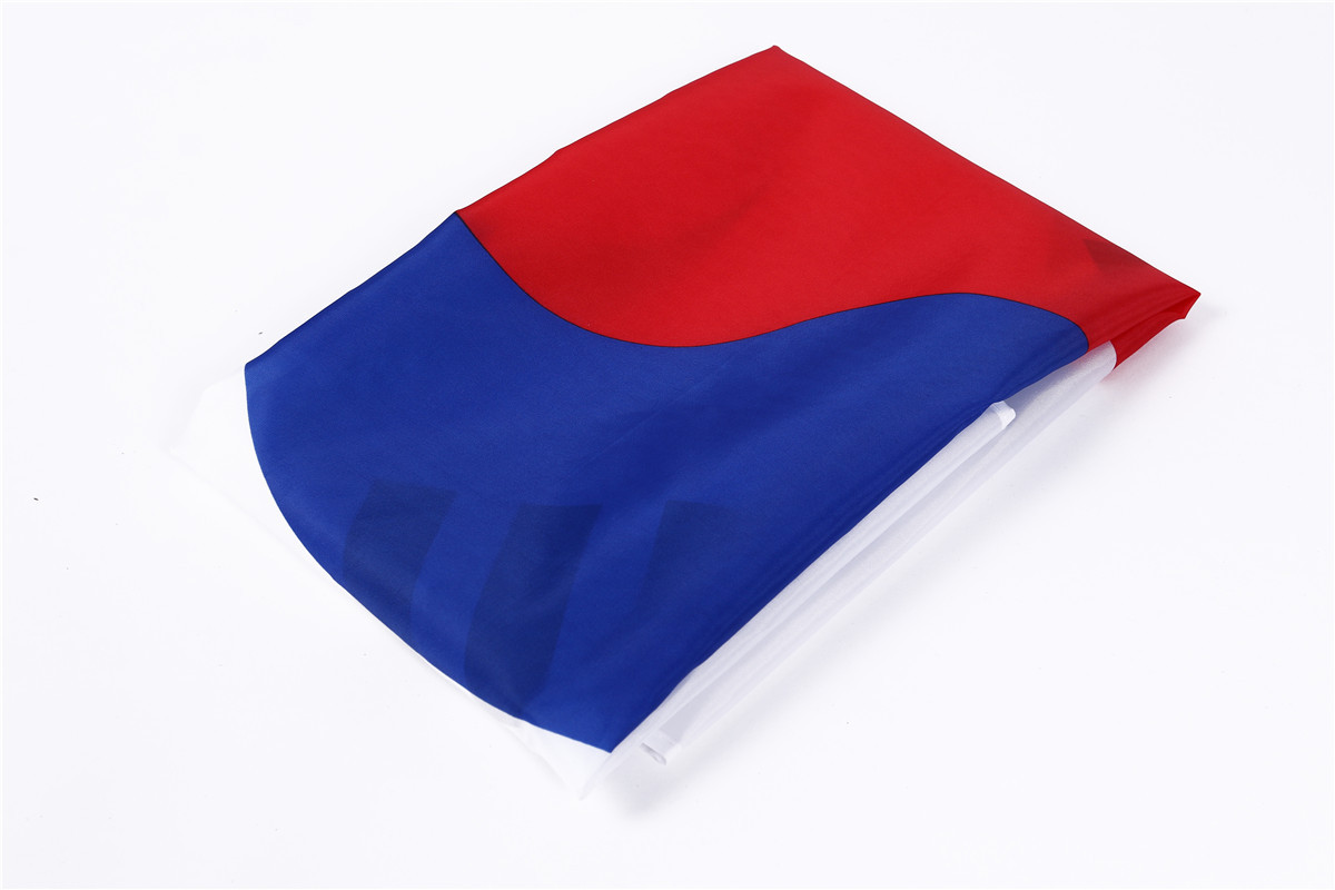 厂家供应定制外国国旗 双透涤纶广告旗帜 各国手摇旗 车旗