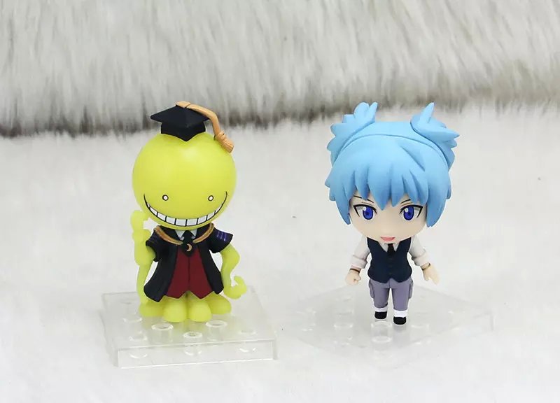 动漫手办模型 10款暗杀教室 杀老师 赤羽业 茶友 潮田渚 q版盒蛋