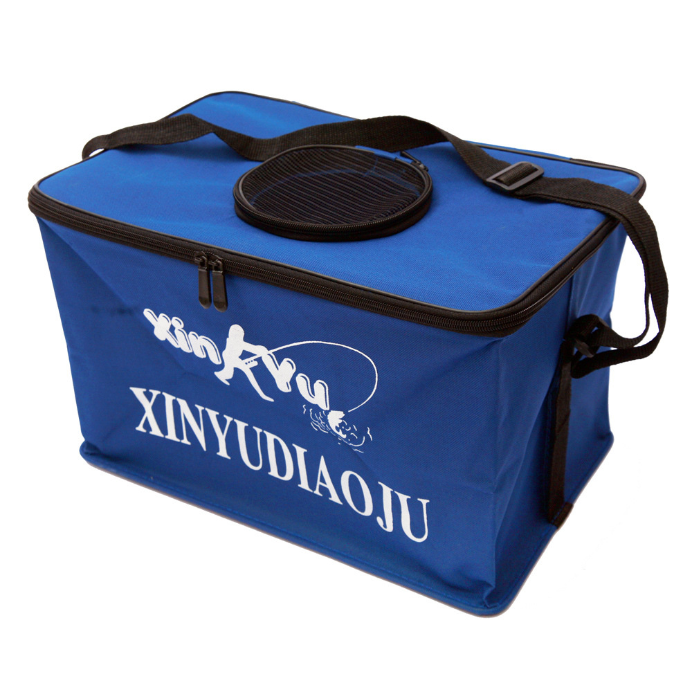 批量供应牛津布折叠钓鱼桶帆布折叠水箱钓鱼箱钓箱