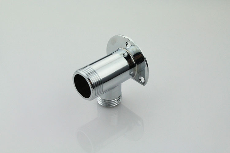 淋浴花洒龙头明装转暗装转换接头 混水阀固定脚 6分变4分配件