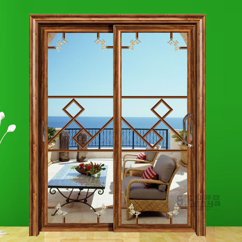 圣菲娅移动门滑动门8024铝合金客厅厨房阳台推拉吊趟门