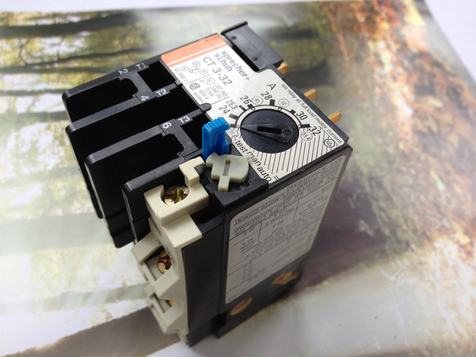 sprecher schuh ct3-32 23-32a热过载保护器