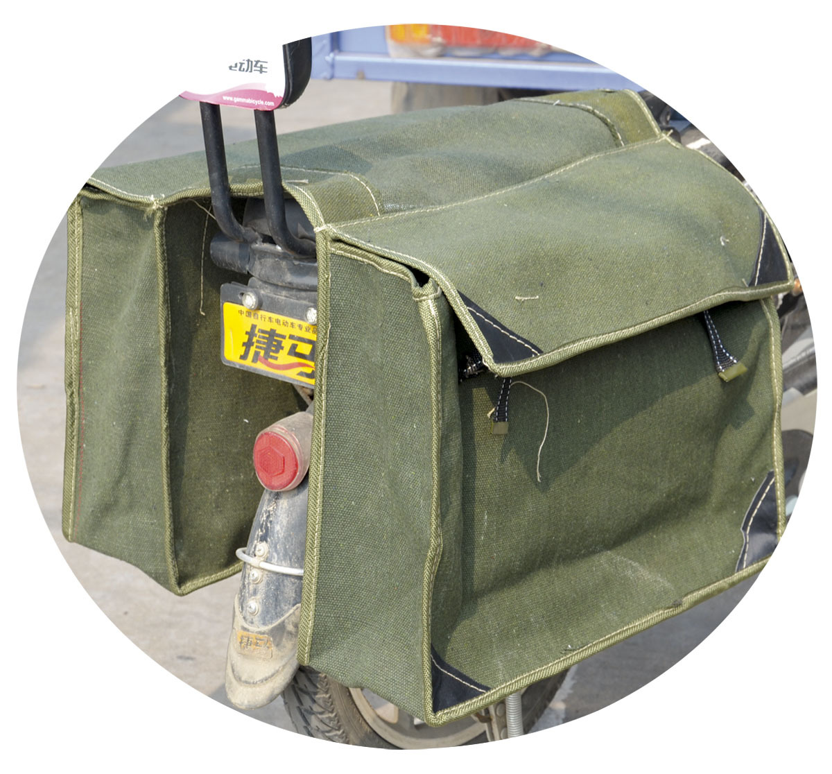 自产自销双振邮电包摩托车包 多功能优质帆布工具包 帆布大工具包