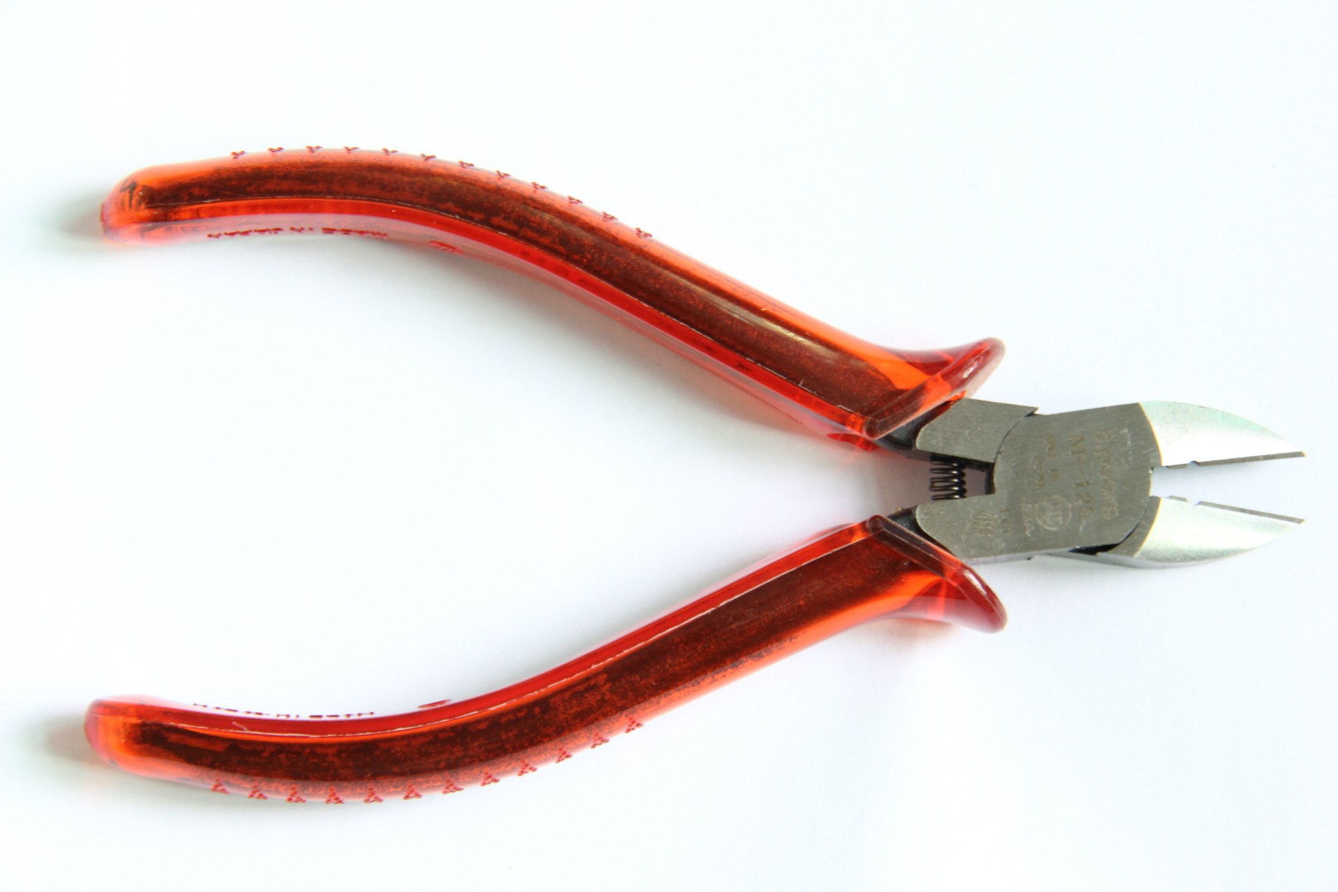 原装进口3peak日本三山牌电工斜嘴钳斜咀斜口电子水口钳np-125p-s