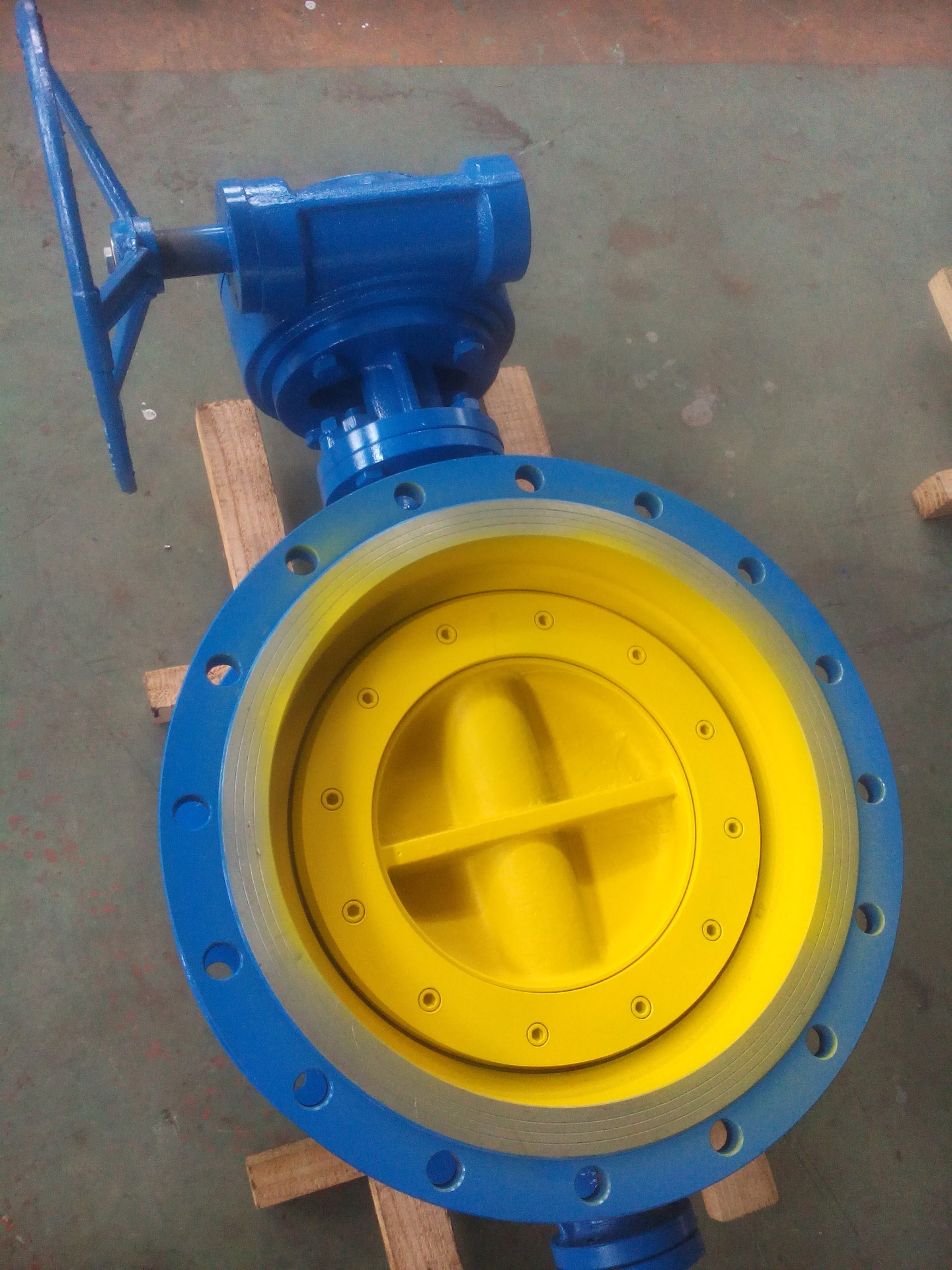 直供防腐蝶阀 硬密封蝶阀法兰式蝶阀 dn400不锈钢大口径密封蝶阀