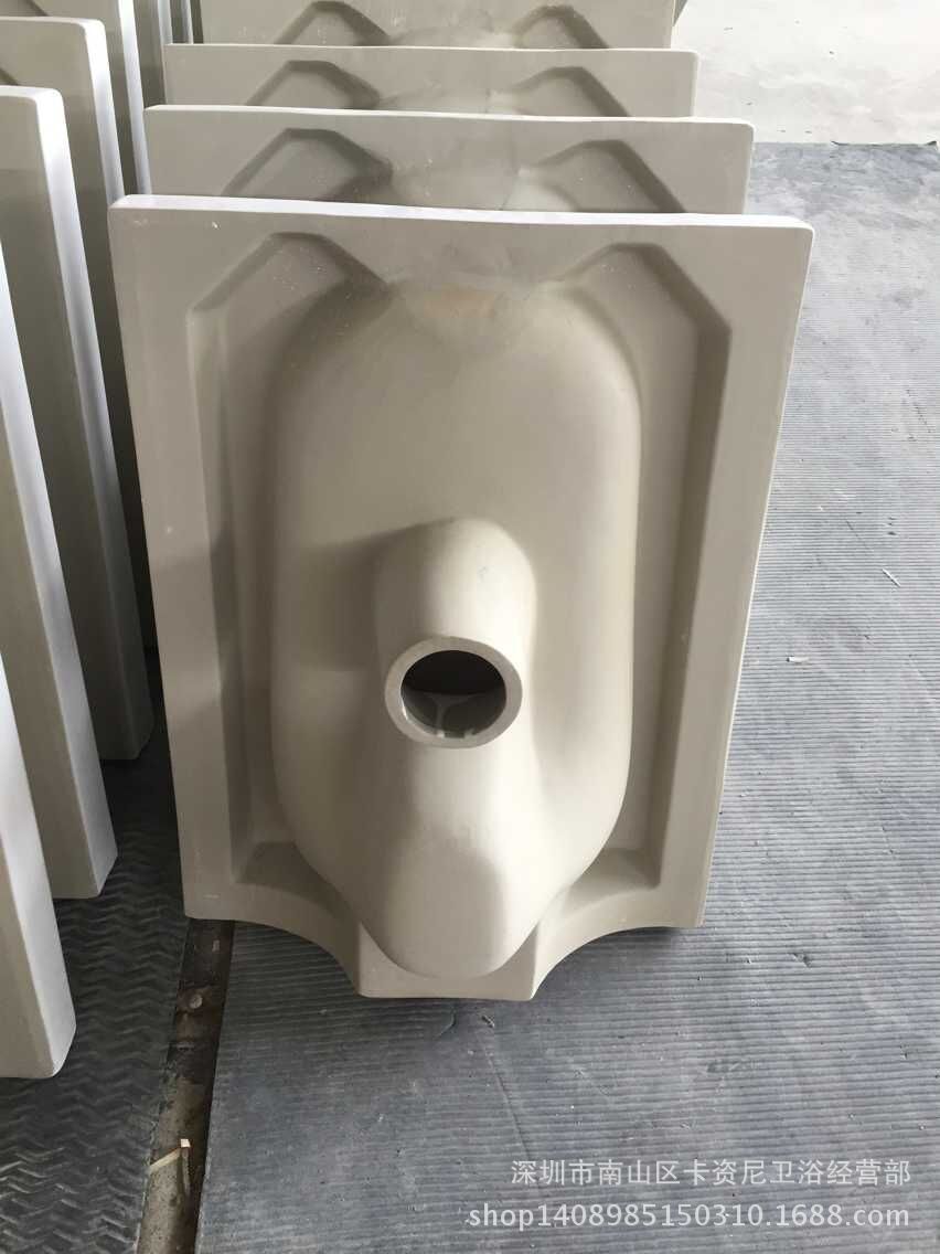 蹲便器 蹲厕蹲坑 陶瓷蹲式大便器陶瓷马桶自洁釉防臭 带弯 不带弯