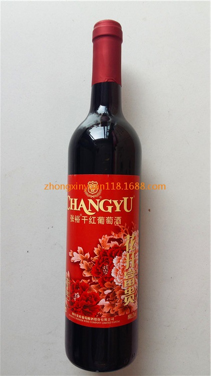 经销批发正品红酒张裕花开富贵大礼盒干红葡