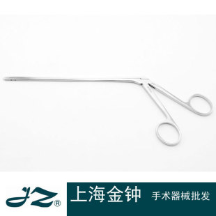 医用不锈钢 髓核钳20cm指圈式直 医疗器械生产家 骨科手术器械