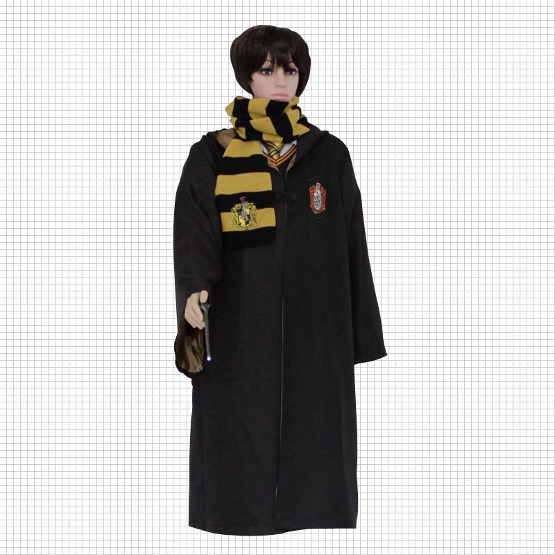 魔法学院 赫奇帕奇披风斗篷魔法袍 表演服装 cosplay衣服 现货