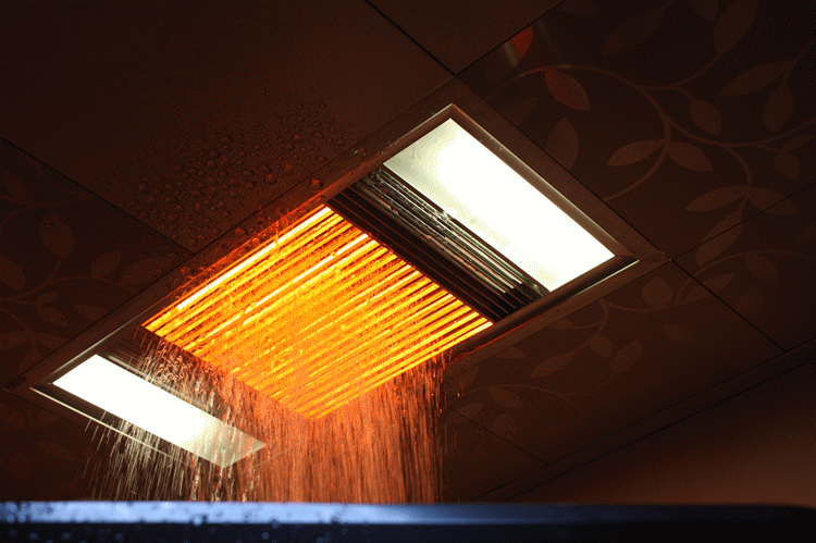 浴霸 集成吊顶碳纤维风暖led灯多功能卫生间黄金管三合一一件起批