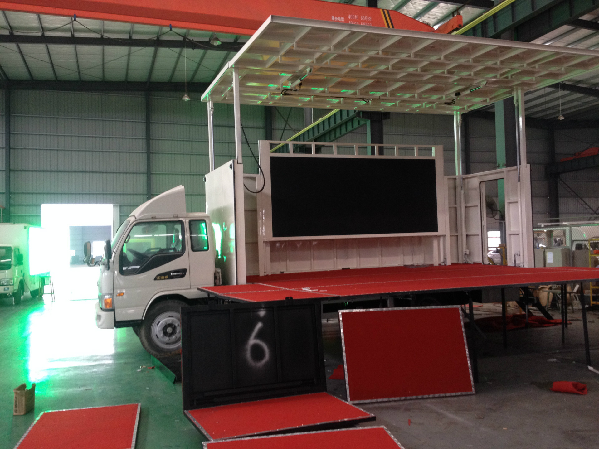 供应淮安江淮威铃55平流动舞台车,红白喜事演绎车,汽车改移动 舞台