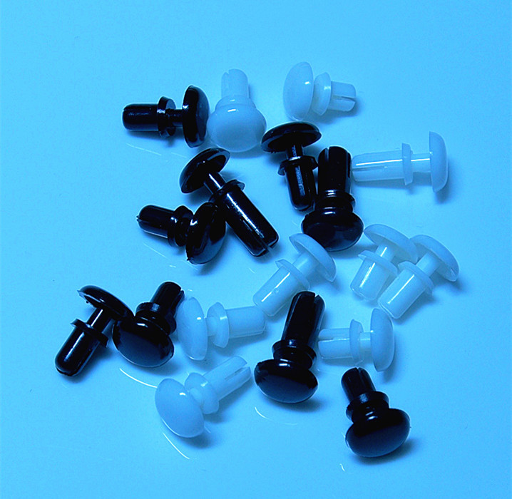 gorkod厂家直销 白色r型尼龙/子母铆钉 pc板铆钉r5系列 1000pcs