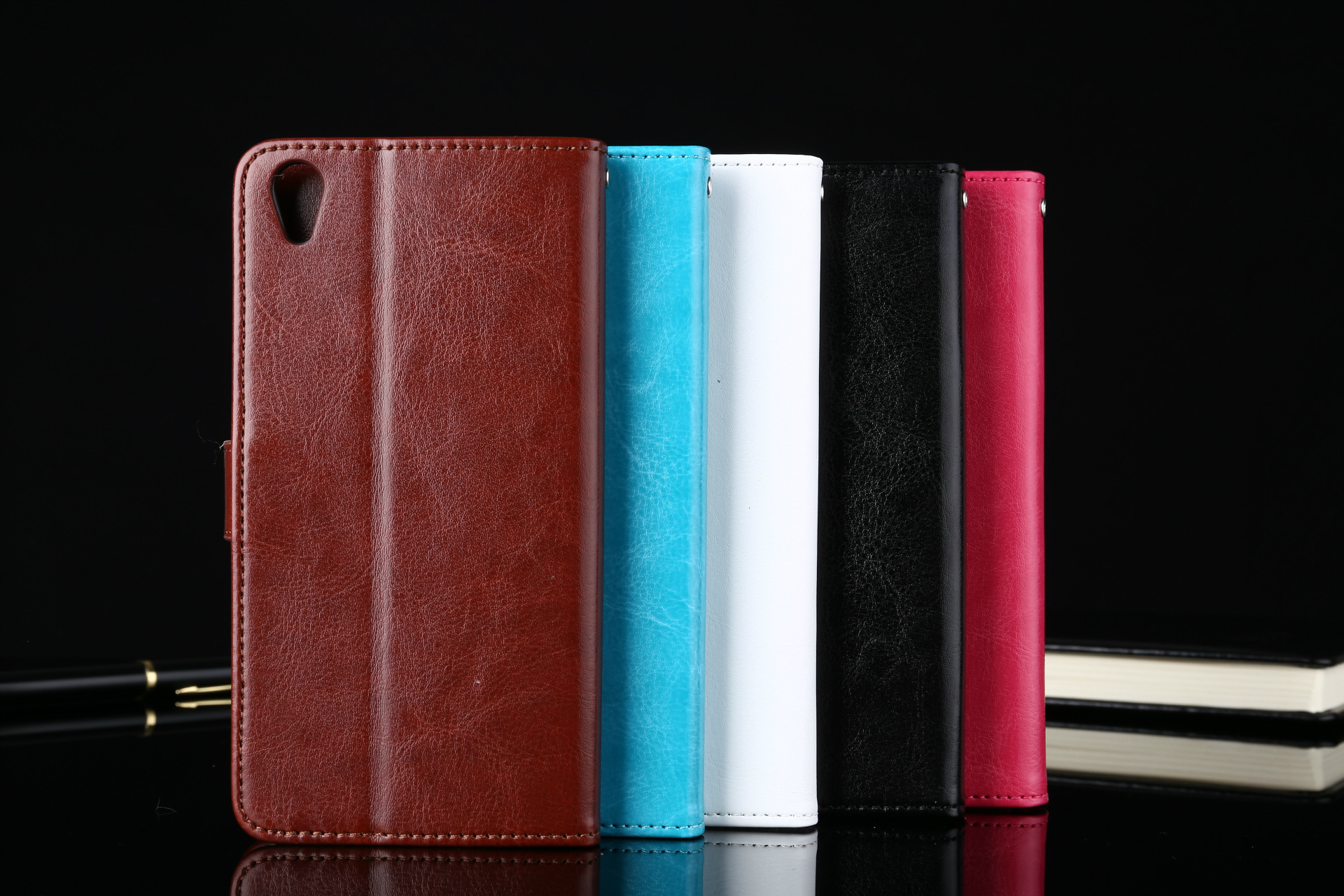 手机皮套oppo r9疯马纹卡位翻盖手机套商务手机壳支架手机保护套