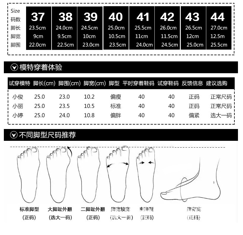 关于尺码尺码为人工测量,因测量工具和测量方法不同等因素,会存在2mm