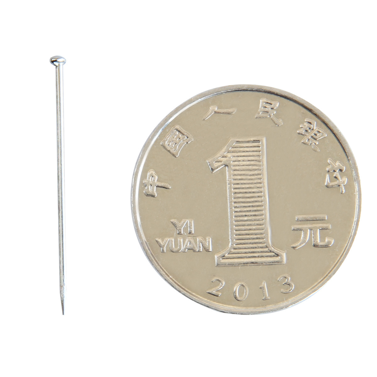 得力大头针0016 镀镍 大头钉 直别针 定位针 办公用品 文具批发