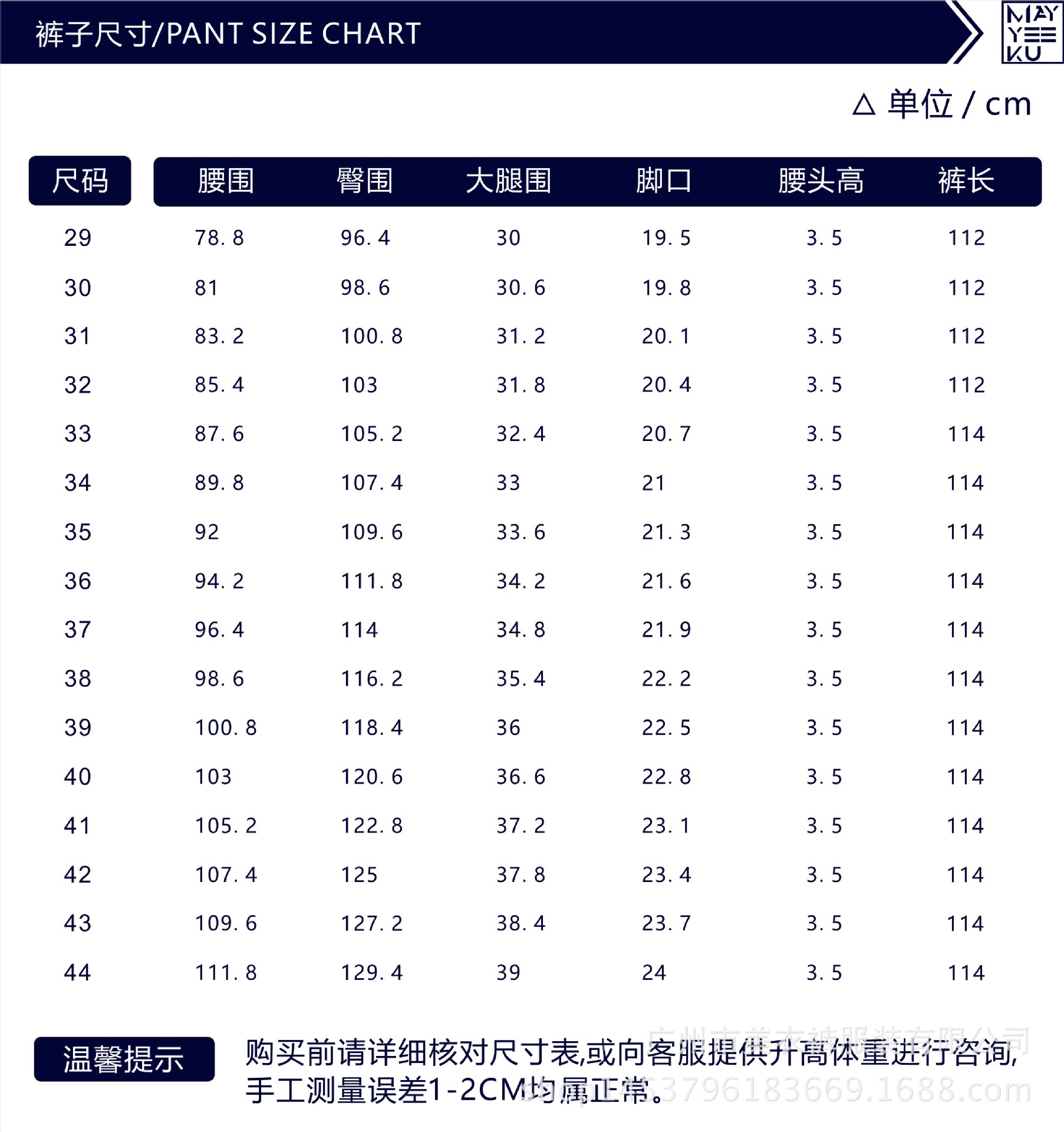 规格参数