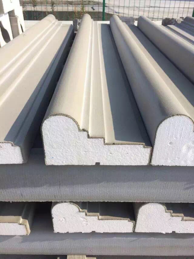专业生产eps建筑外墙欧式线条 腰线 檐口线eps装饰板线条 grc构建