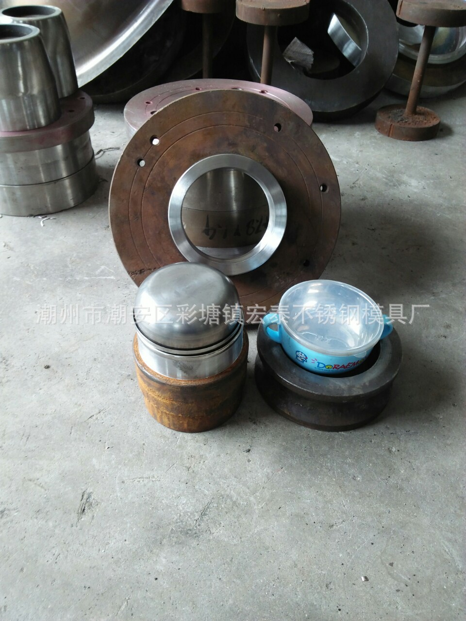 马口铁红面盆不锈钢模具供应油压机冲床模具定制厨餐具赠品模具