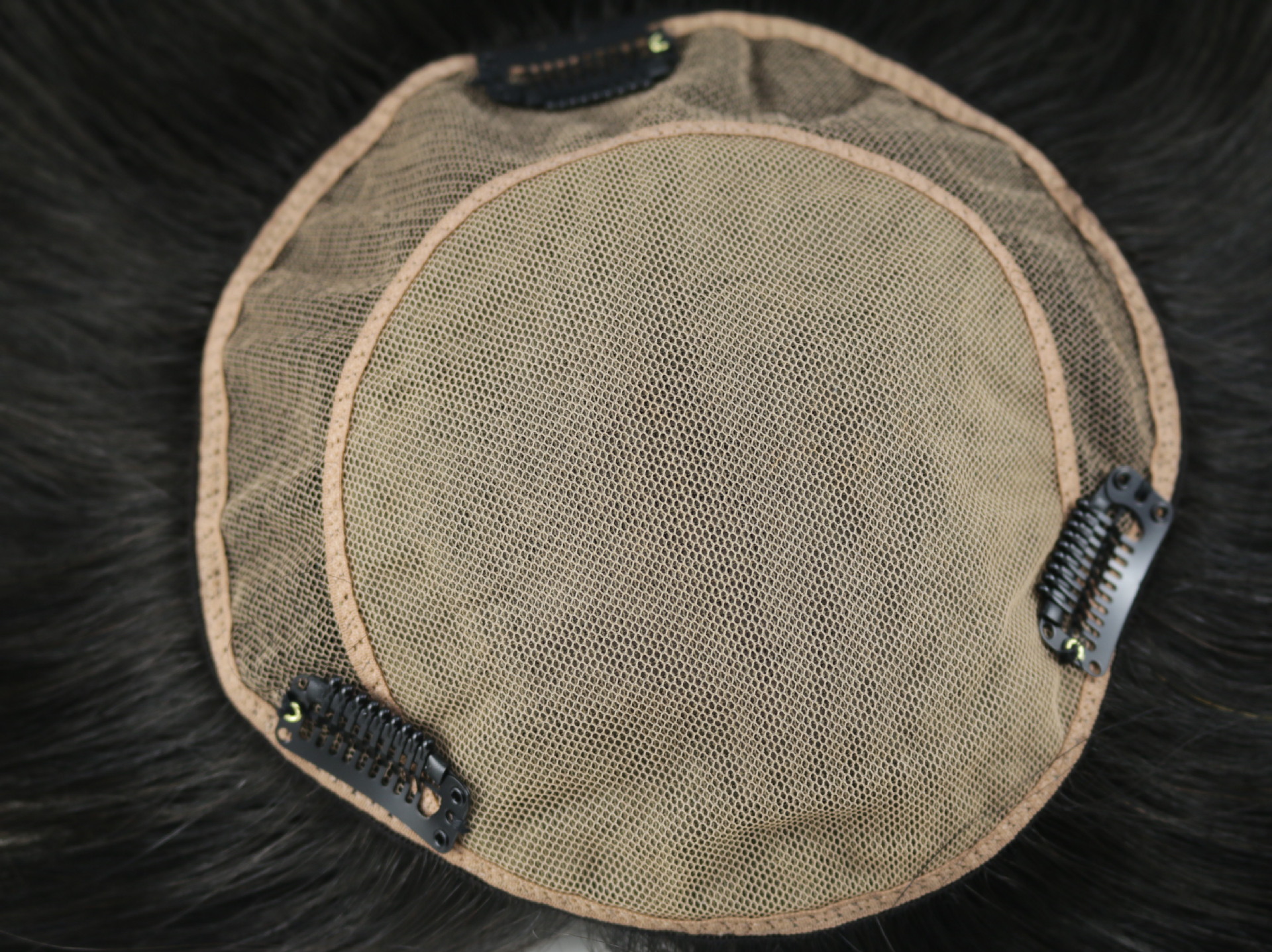 假发织发补发发块 男发块 100%人发全手织13