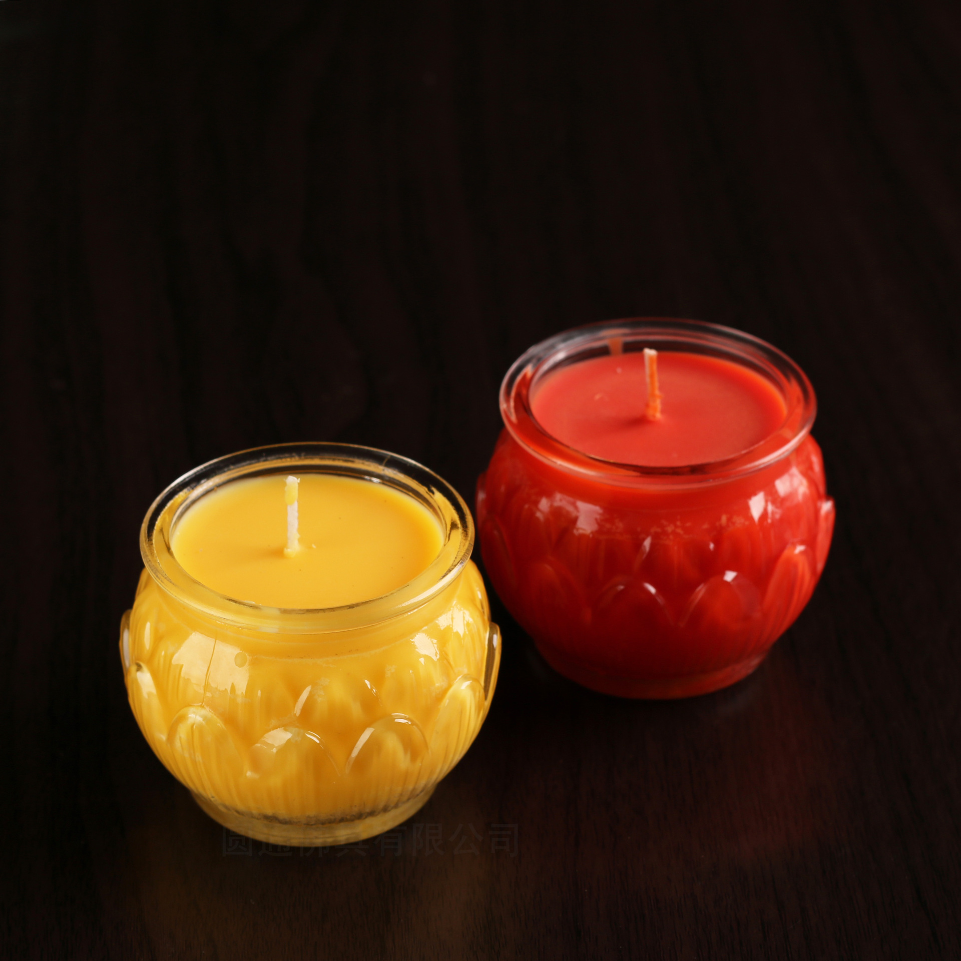 平口莲花酥油24小时纯天然供佛蜡烛祈福灯长明灯佛前灯供灯环保灯