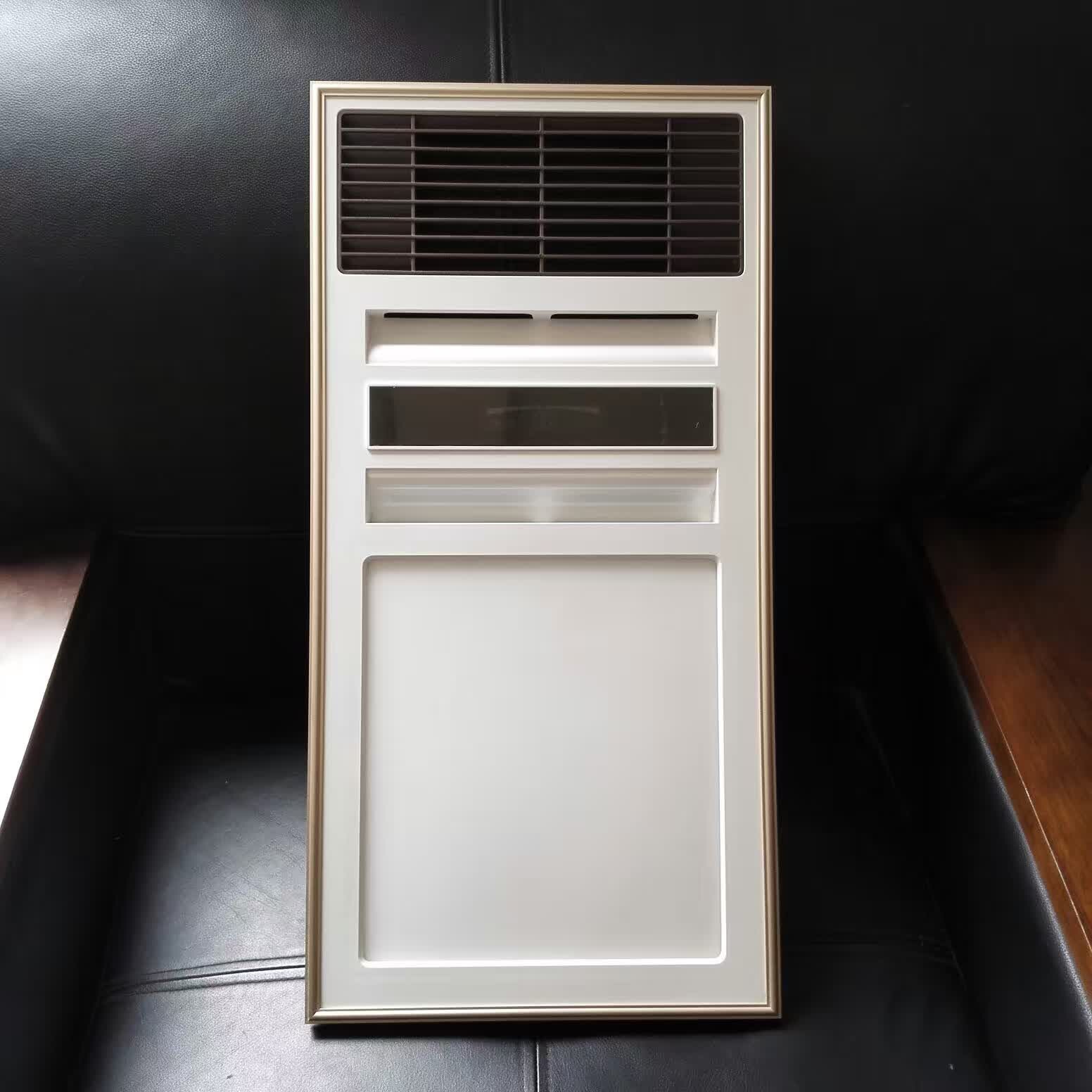 厂家直销欧派集成吊顶浴霸全塑面板陶瓷ptc发热12瓦照明浴霸