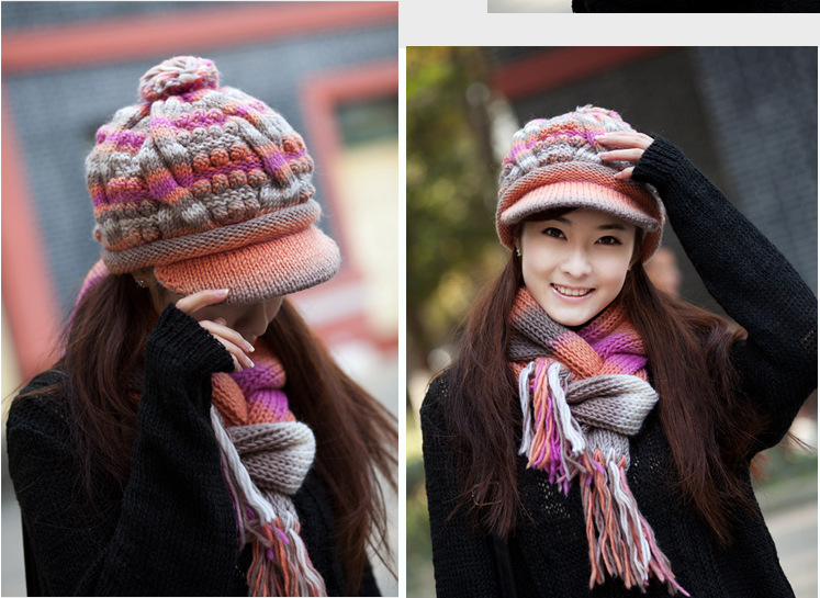 悉尼乐谱线安伯士多彩围巾帽子毛线编织围巾线段染毛线针线批发