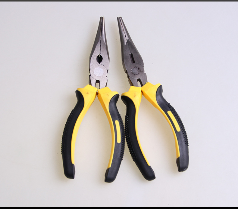 6寸多功能老虎钳 家用多功能钳子 尖嘴平嘴钳子 车载应急工具