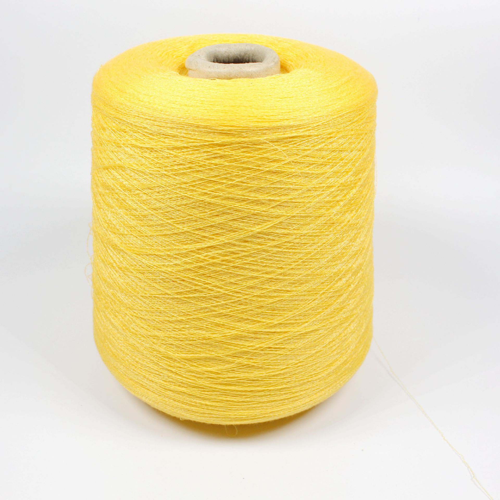 《新型纱线》31s/1仿麻光丝  85%腈纶 15%尼龙 春夏纱线 混纺纱