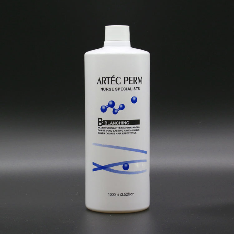 艾文热烫技术定制 卓菲三色热烫【陶瓷b剂】1000ml 烫卷发定型剂