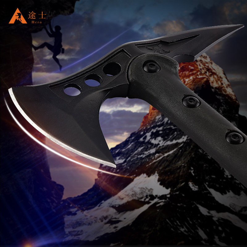 美国出口军用斧开山斧子户外野营消防斧头工兵斧作战斧多功能战斧