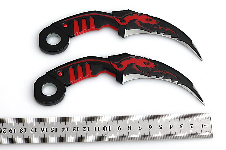 cf武器 双持毒牙 黄金毒牙对装可旋 未开刃生死狙击兵器模型周边