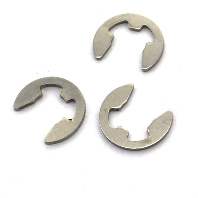 gb896开口挡圈 不锈钢e形挡圈|发黑e型卡簧m3-m10