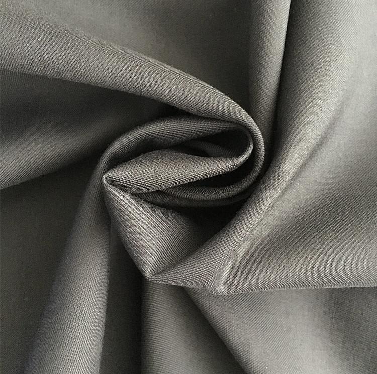 牙签哗叽素色斜纹男女西服混纺面料职业装高质西装面料