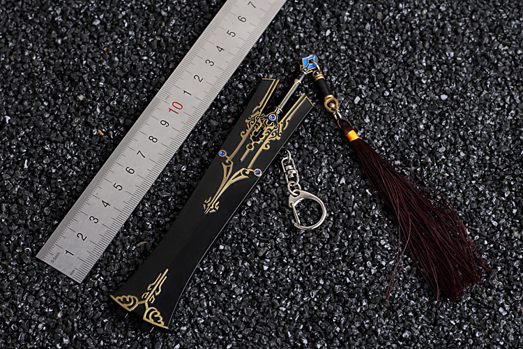 剑侠情缘3 纯阳雪名剑 16厘米合金武器