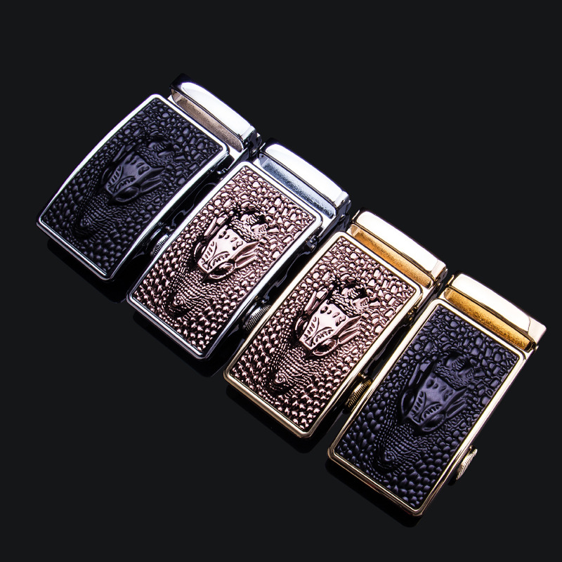 精品皮带扣鳄鱼头扣头自动扣头2016新款皮带扣头