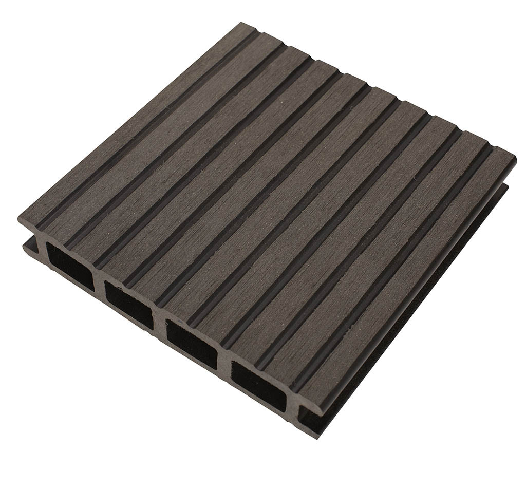 木塑复合地板 户外强化复合地板 防腐wpc地板 公园栈道耐用地板