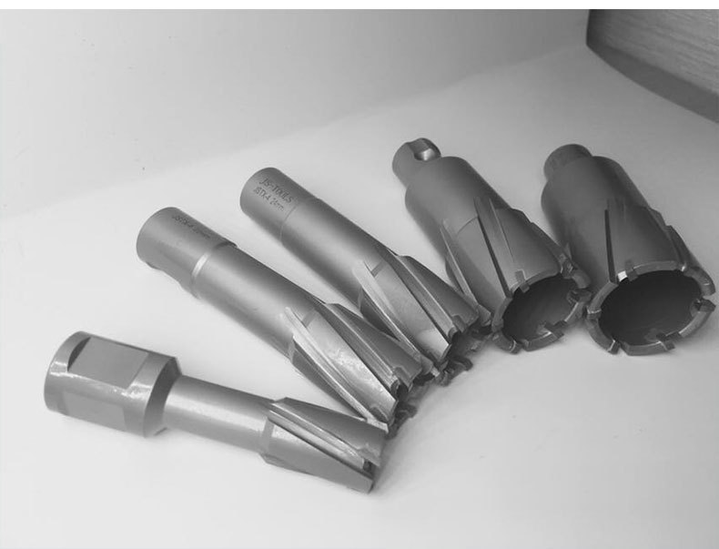 厂家直销套料钻硬质合金钢板钻刃径3640mm空心钻头取芯钻头