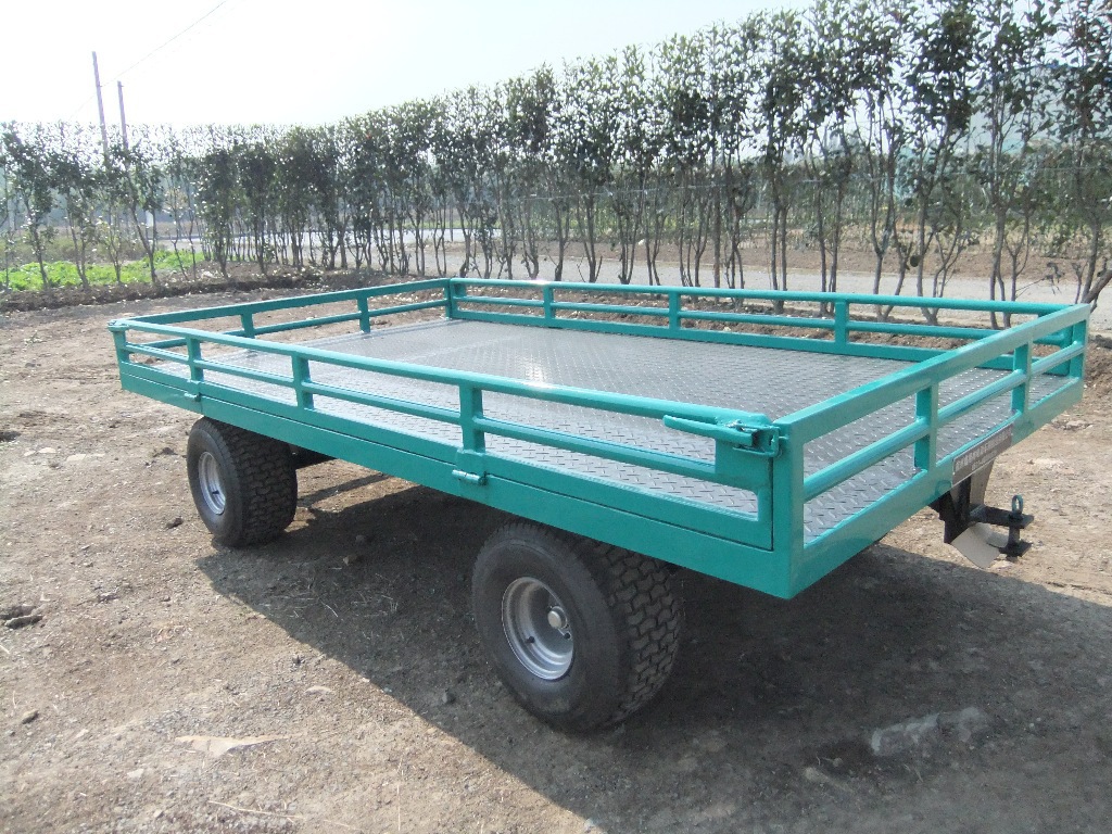平板拖车 小型机械平板牵引拖挂车轻型运输货物拖车 平板拖车挂车