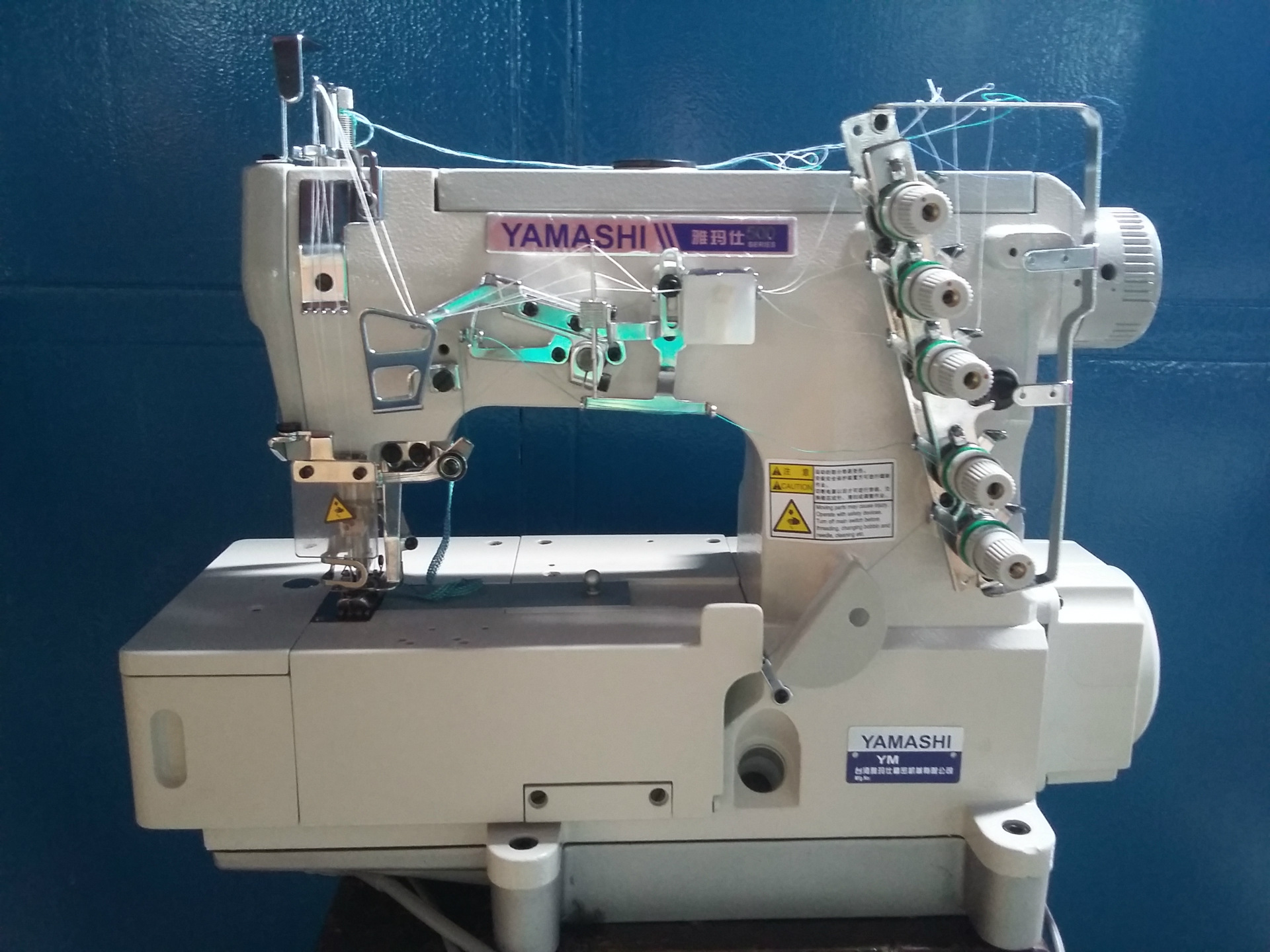 厂家直销雅玛仕500电脑直驱绷缝机