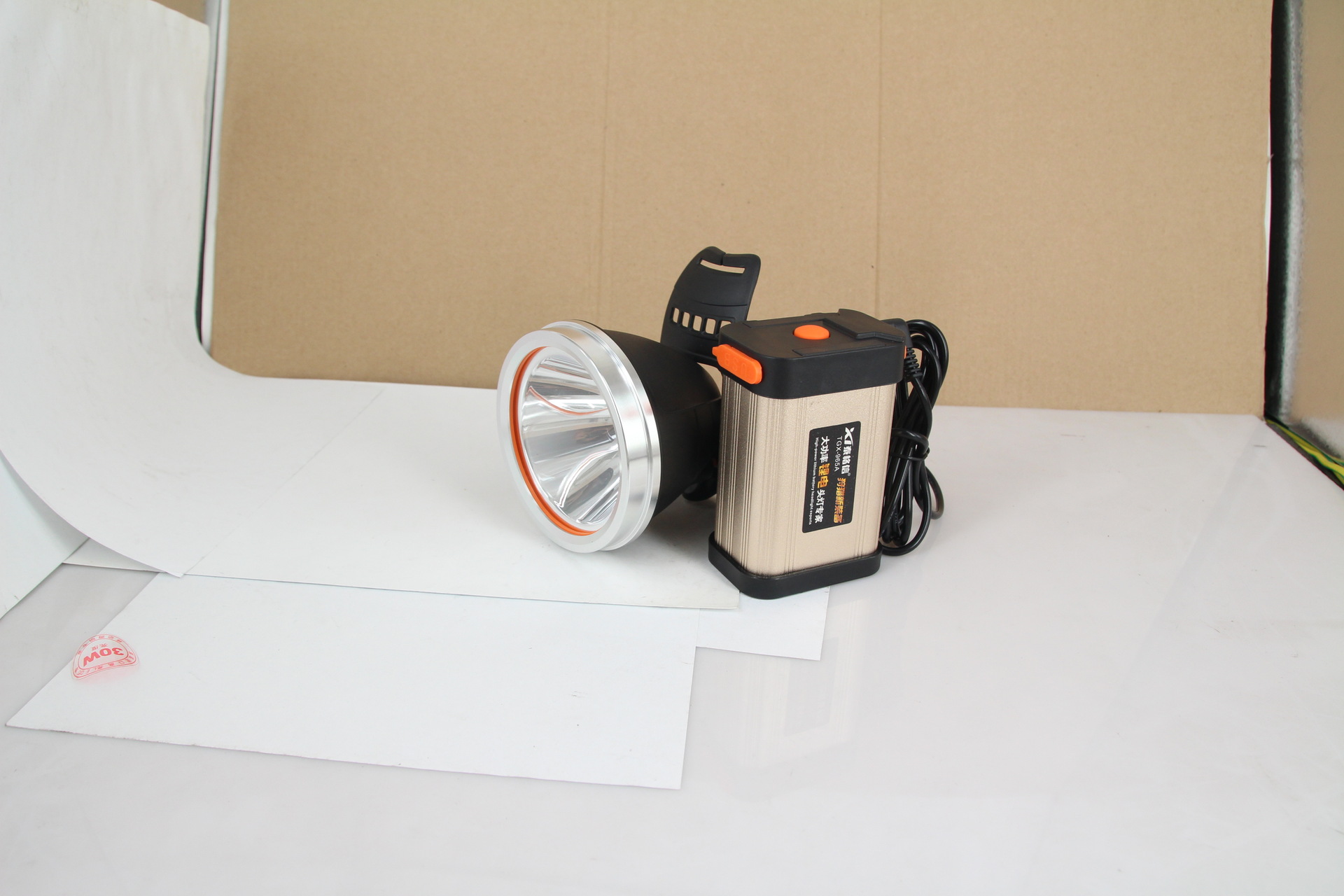 泰格信tgx965a大功率铝合金头灯分体