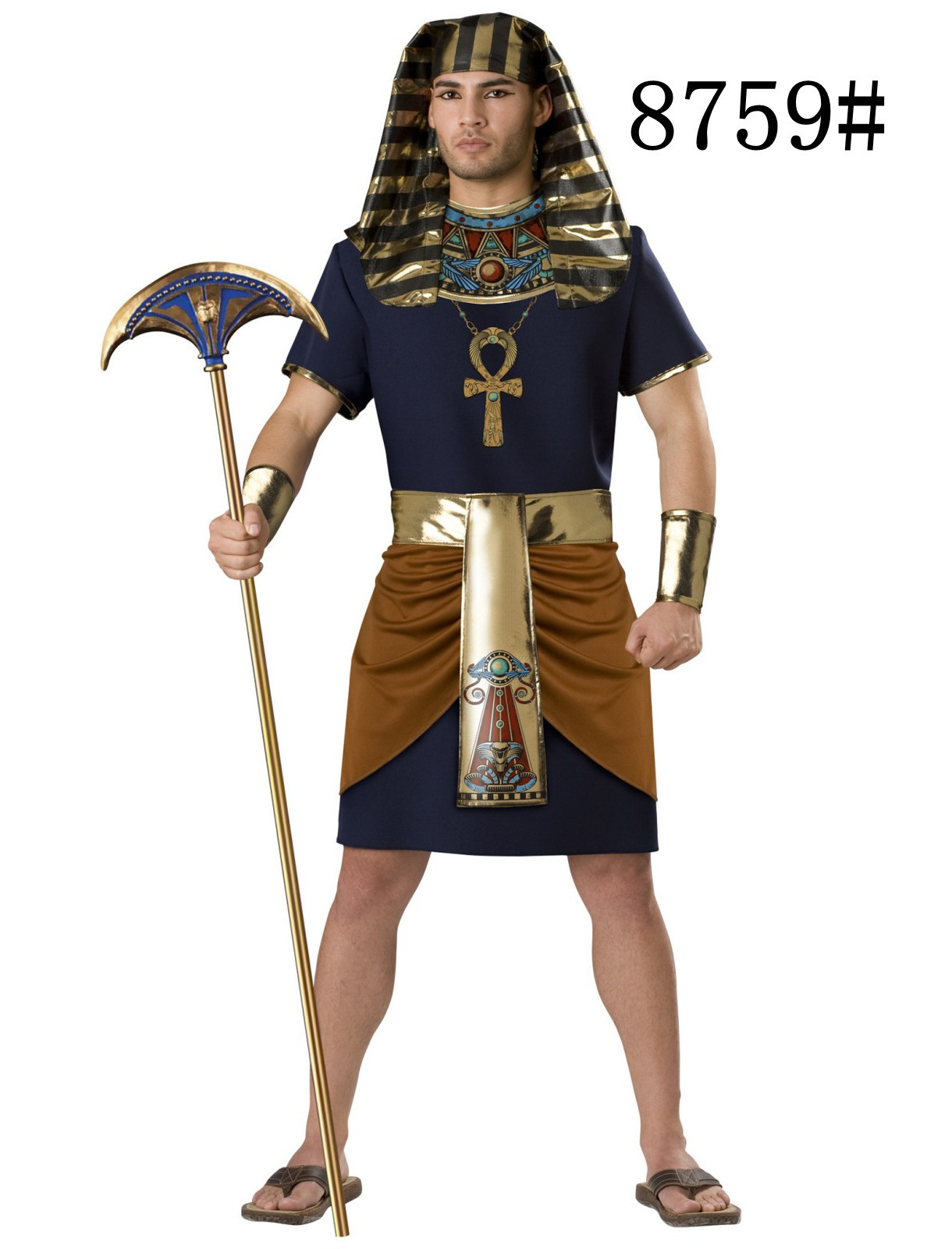 埃及王子衣服埃及祭司法老衣服埃及法老艳后情侣服装万圣节服装