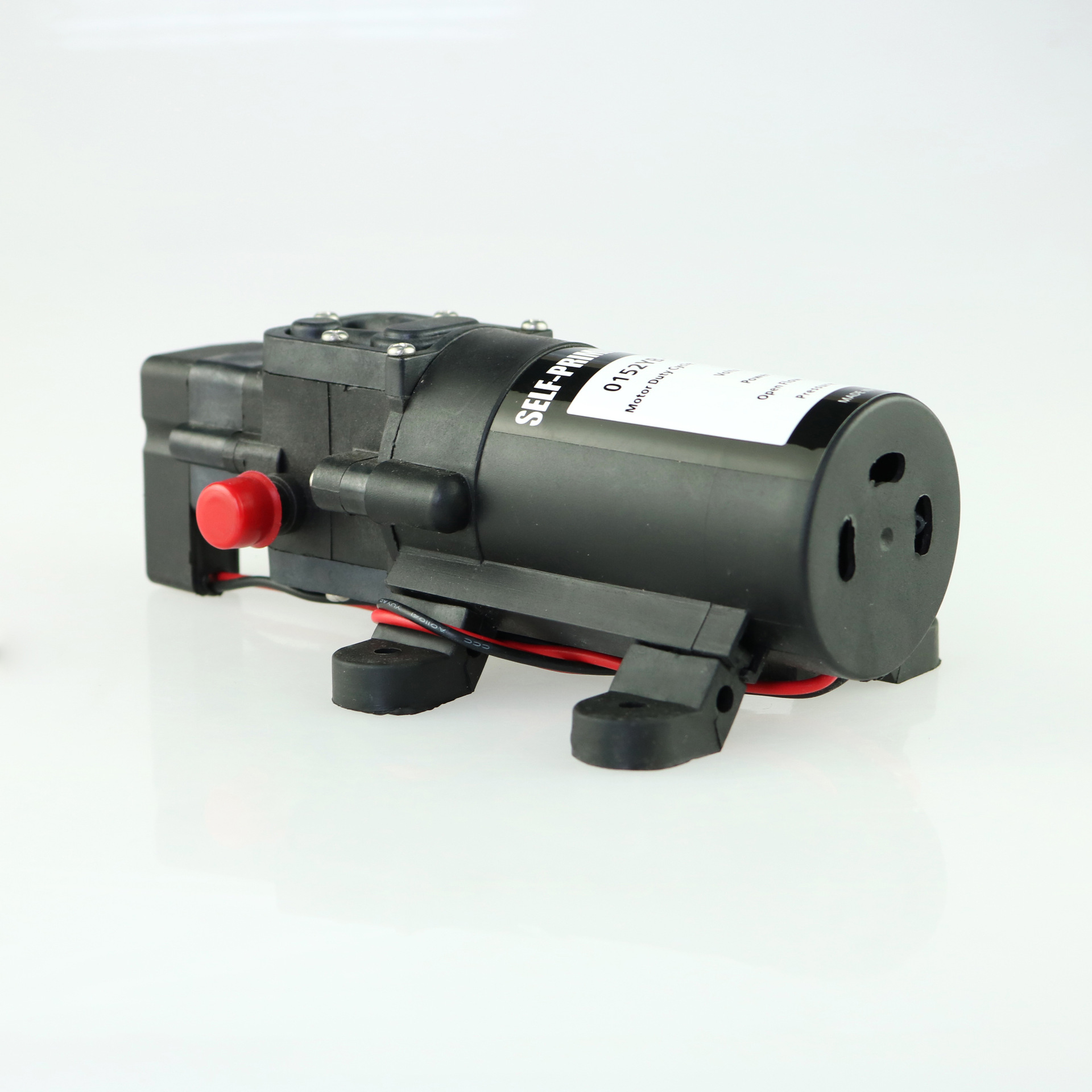 12v直流电动隔膜泵4升45米扬程家用增压高压清洗泵45w