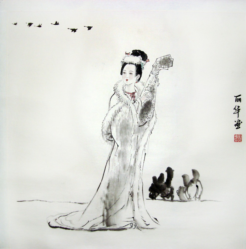 中国历史上有四大美女,今天来继续说四大美女之"落雁"王昭君!